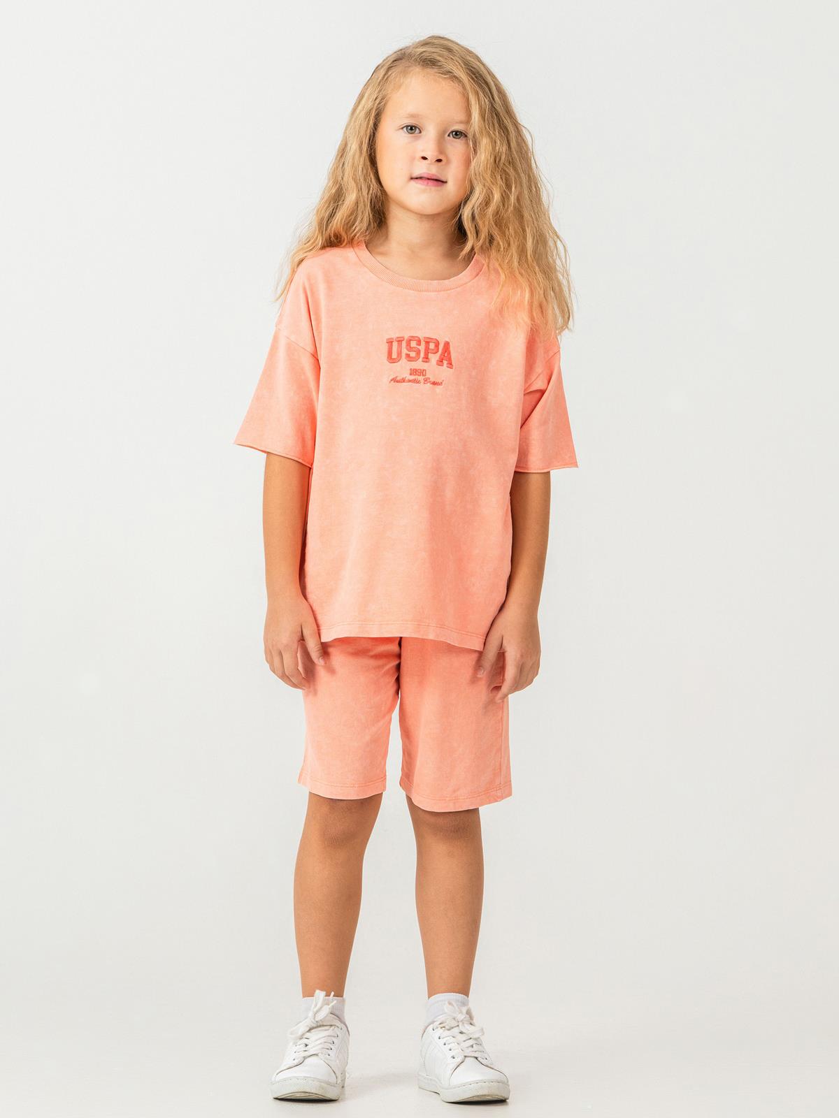 U.S. Polo Assn Kids 9-14 Yaş Takım - Turuncu