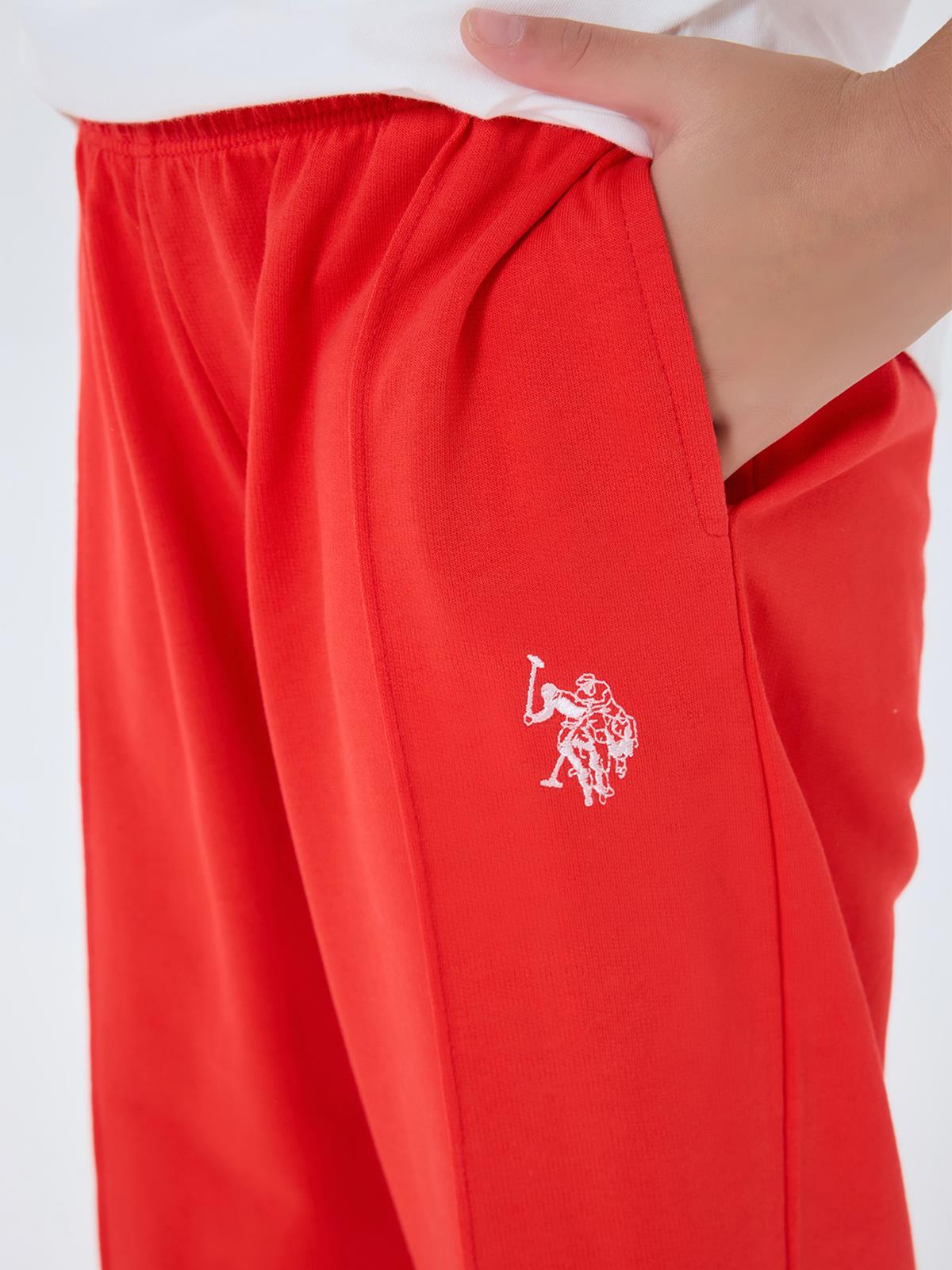 U.S. Polo Assn Kids 4-7 Yaş Takım - Beyaz