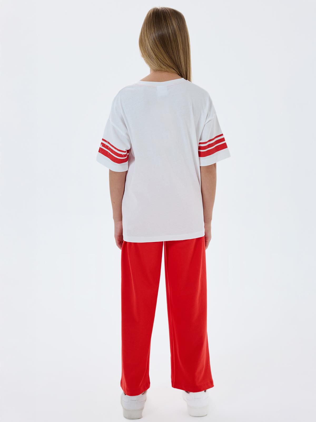 U.S. Polo Assn Kids 4-7 Yaş Takım - Beyaz