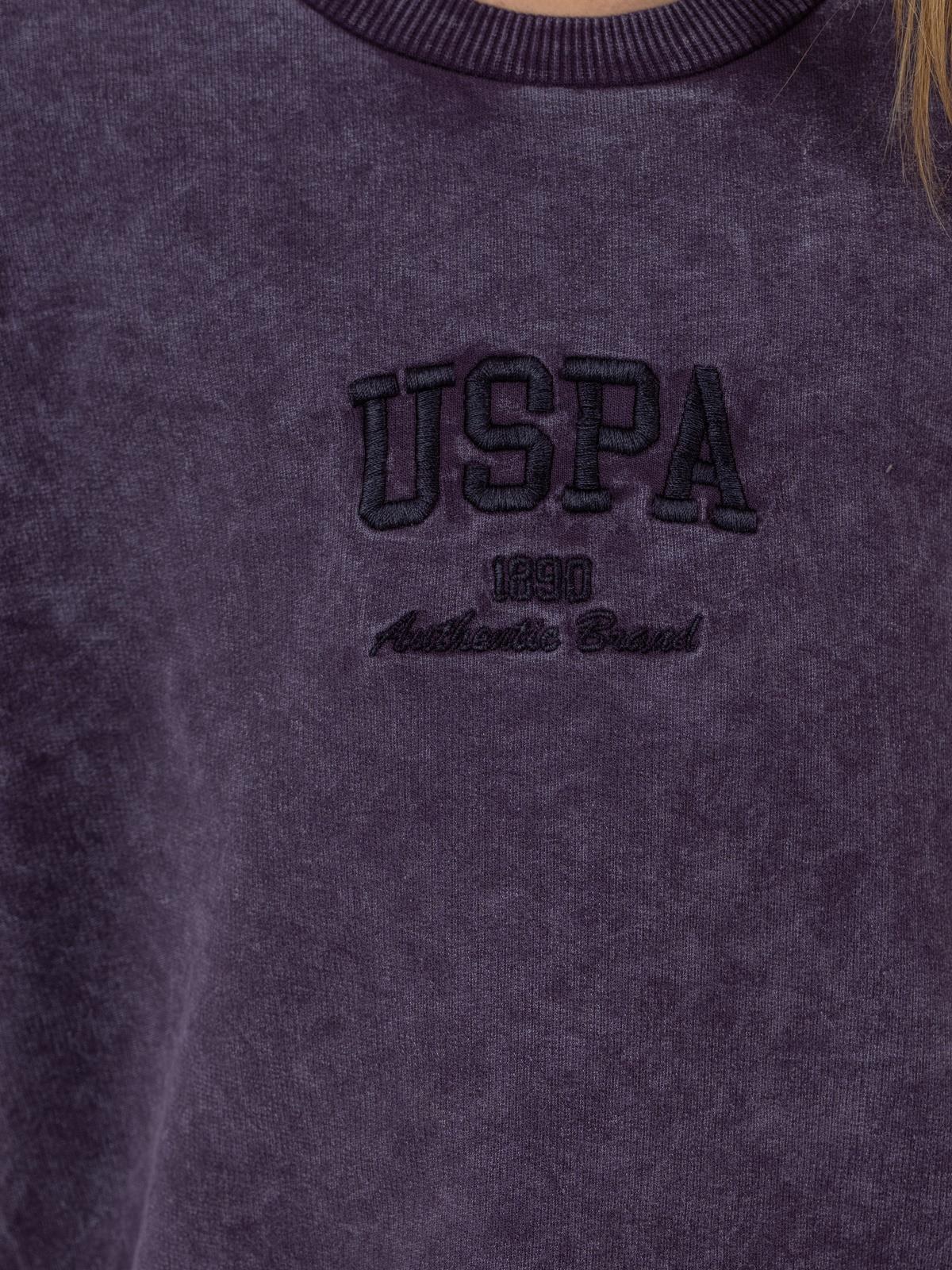 U.S. Polo Assn Kids 4-7 Yaş Takım - Lila