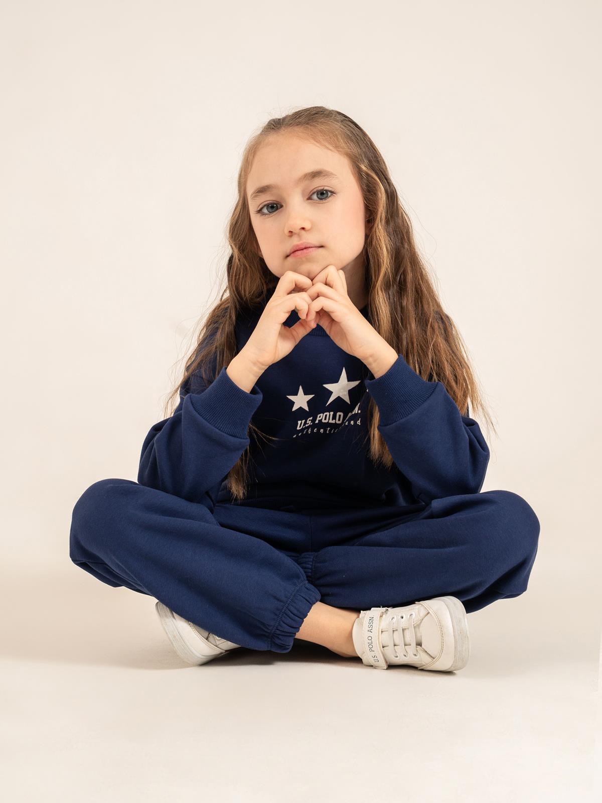 Civil Girls 9-13 Yaş Eşofman Takımı - Lacivert