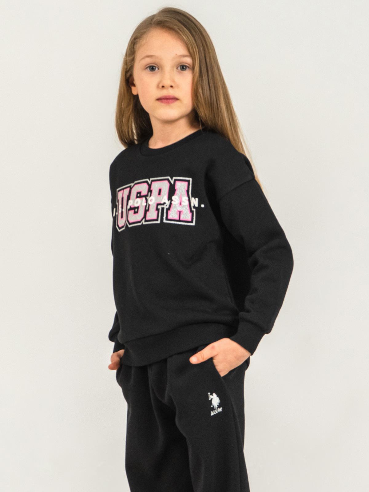Civil Girls 9-13 Yaş Eşofman Takımı - Siyah