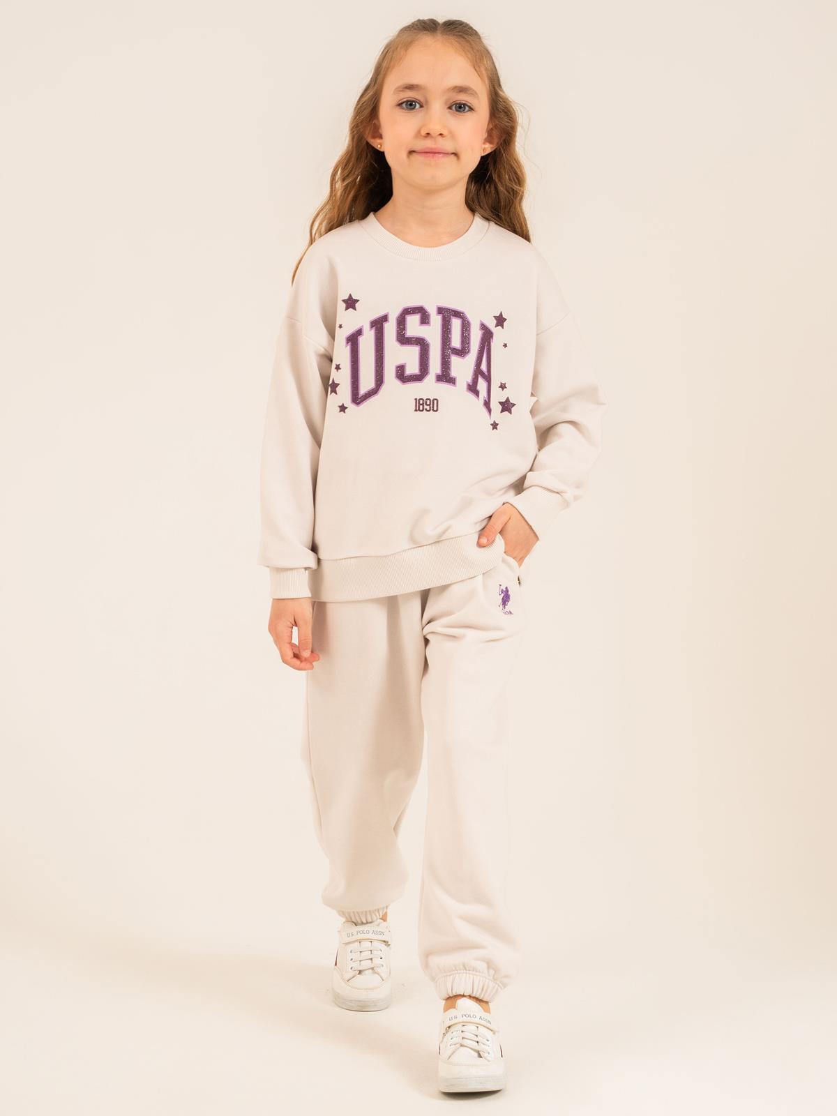 Civil Girls 9-13 Yaş Eşofman Takımı - Bej