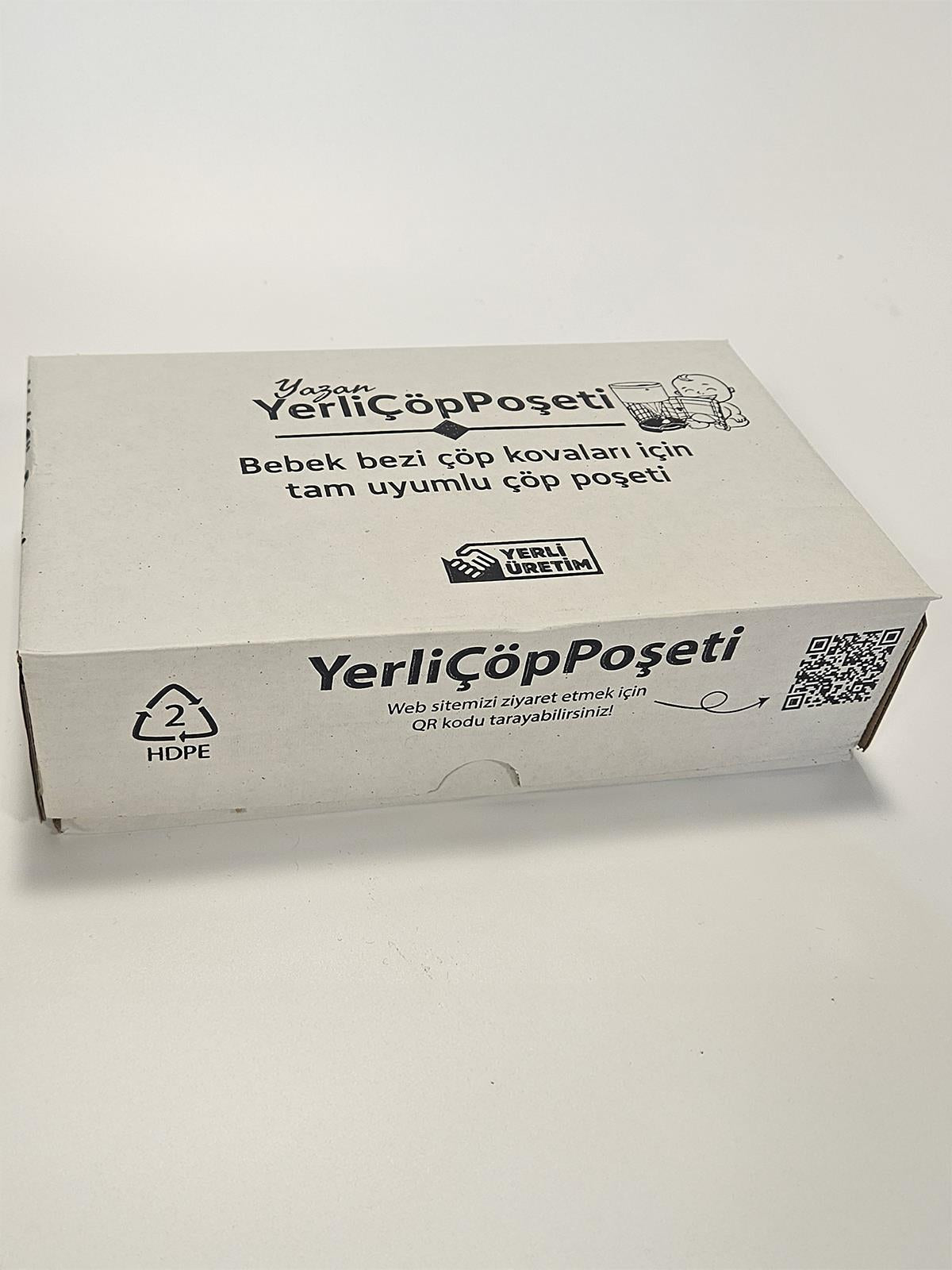 Korbell 15/16 Litre Uyumlu Yerli Kirli Bebek Bezi 1500 Adet Kapasiteli Çöp Poşeti