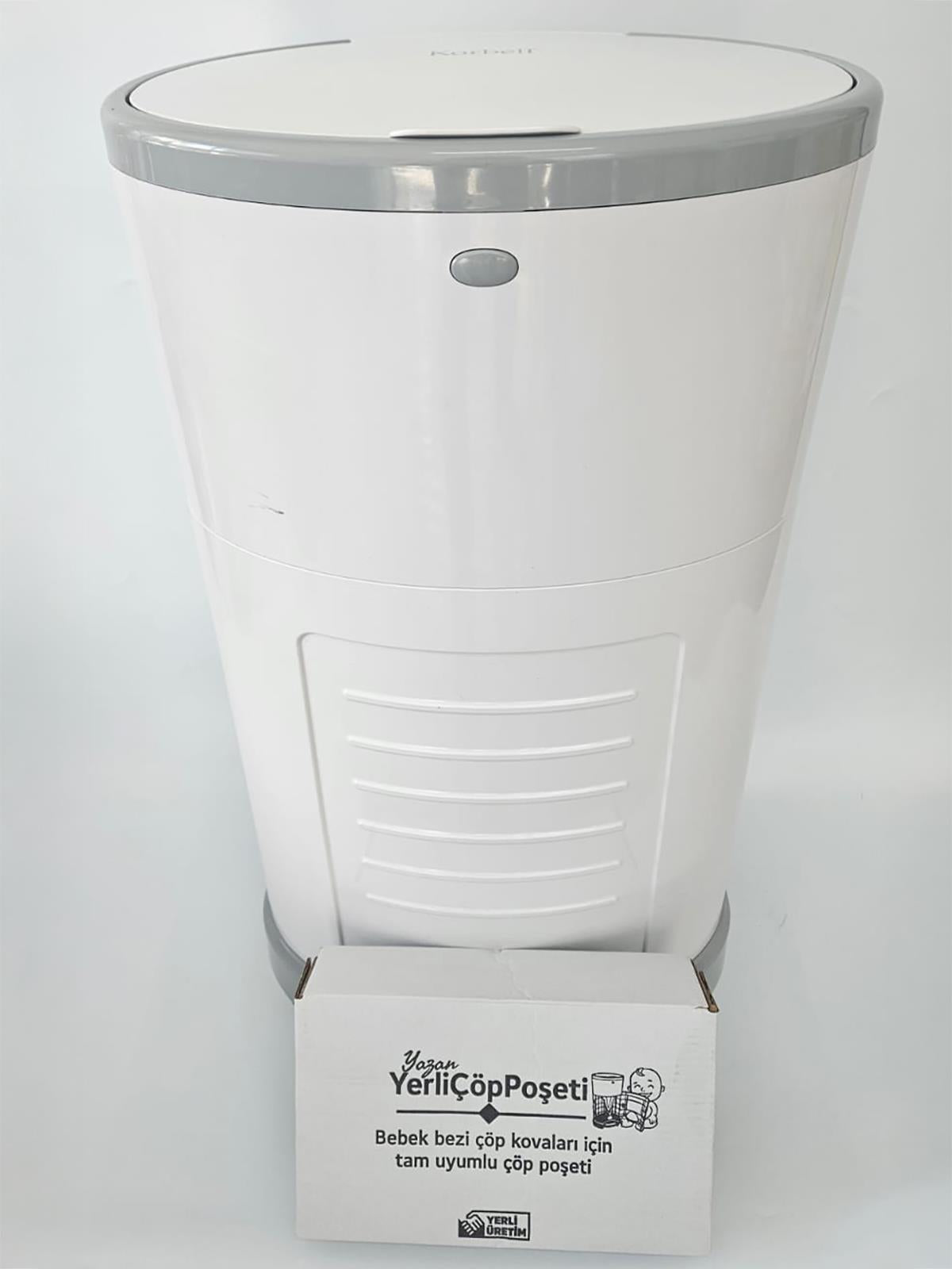 Korbell 15/16 Litre Uyumlu Yerli Kirli Bebek Bezi 1500 Adet Kapasiteli Çöp Poşeti