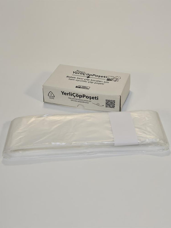 Motek Bebek Bezi Atık Çöp Kovası Uyumlu 1500 Adet Kapasiteli Çöp Poşeti