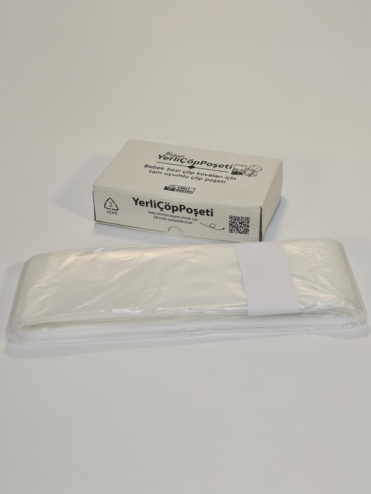 Motek Bebek Bezi Atık Çöp Kovası Uyumlu 1500 Adet Kapasiteli Çöp Poşeti