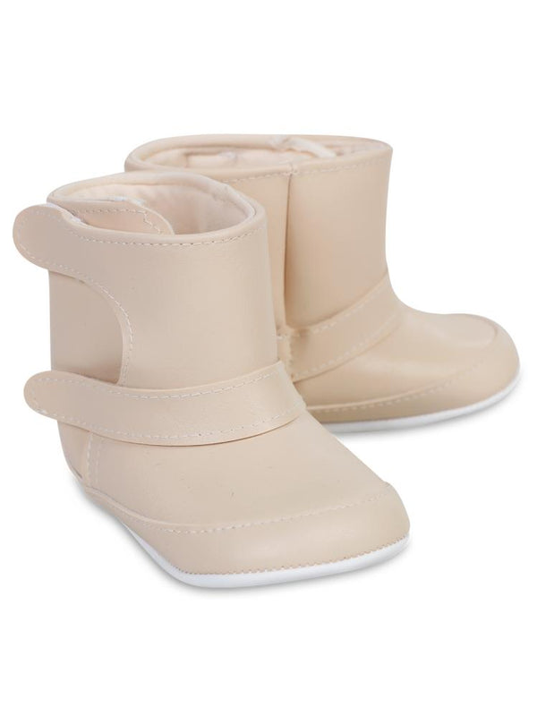 Papulin Bebek Patik 17-19 Numara  - Bej
