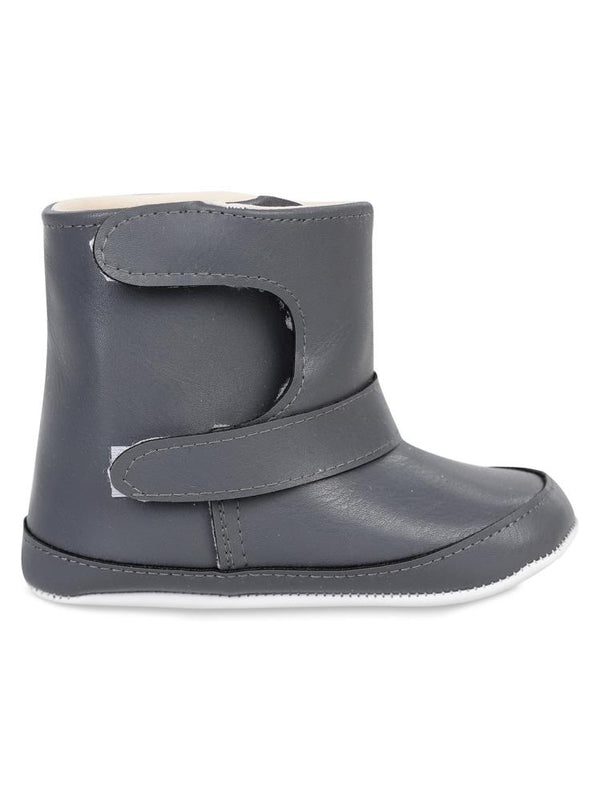 Papulin Bebek Patik 17-19 Numara Bebe - Gri
