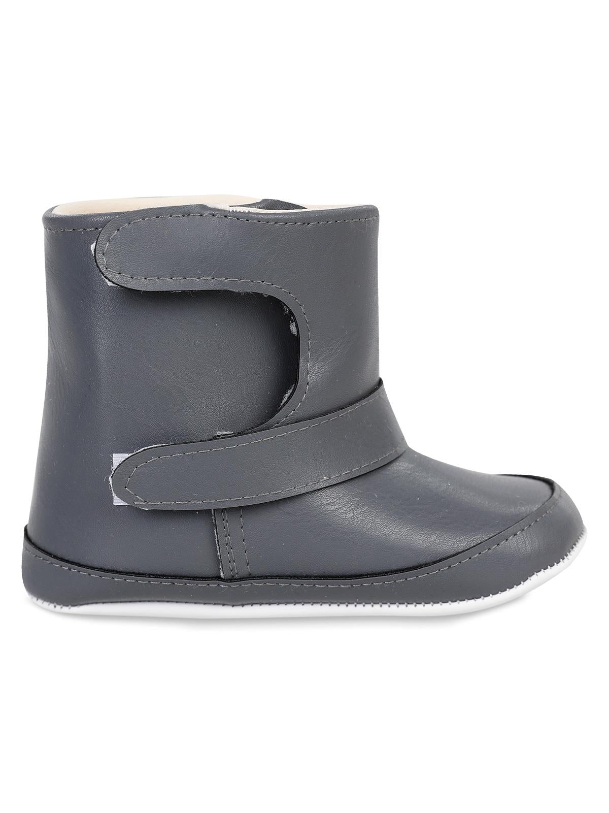 Papulin Bebek Patik 17-19 Numara Bebe - Gri