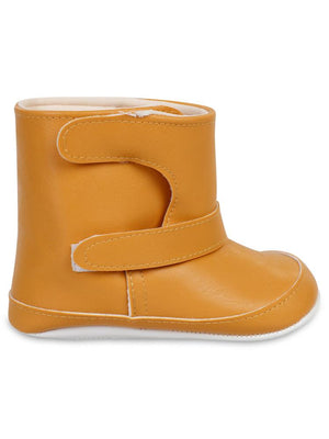 Papulin Bebek Patik 17-19 Numara Bebe - Hardal