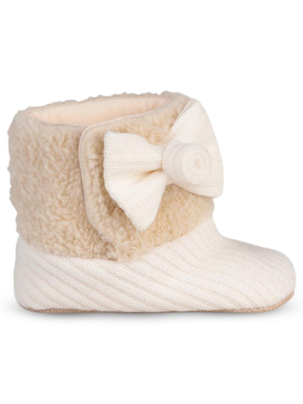 Civil Baby Fiyonklu 17-19 Numara Patik - Ekru