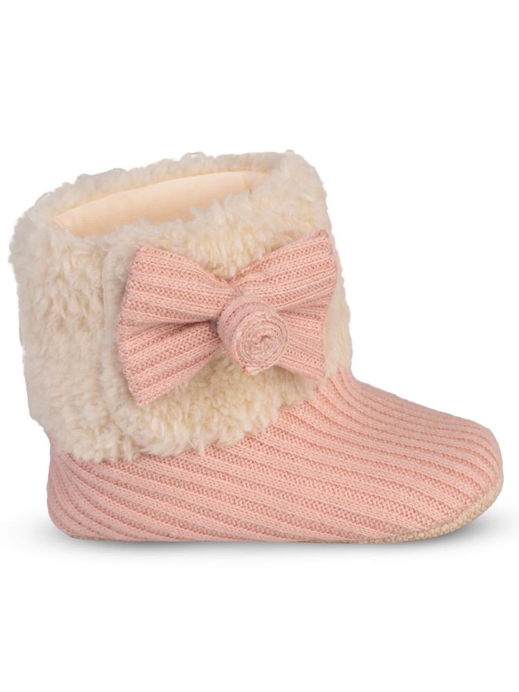 Civil Baby Fiyonklu 17-19 Numara Patik - Pudra