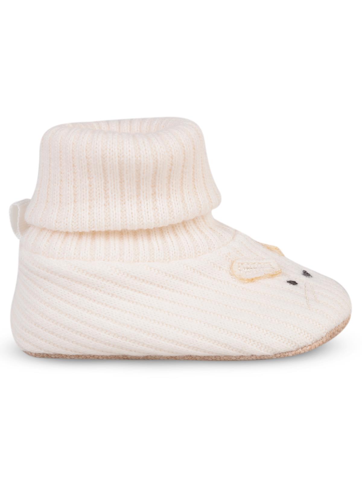 5197 Civil Baby Tavşanlı 18-21 Numara Patik - Ekru