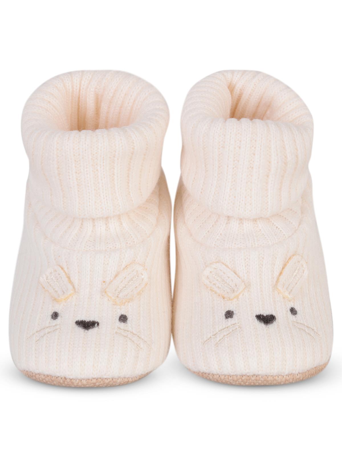 5197 Civil Baby Tavşanlı 18-21 Numara Patik - Ekru