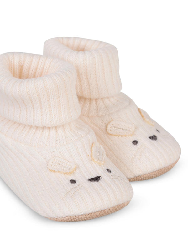 5197 Civil Baby Tavşanlı 18-21 Numara Patik - Ekru