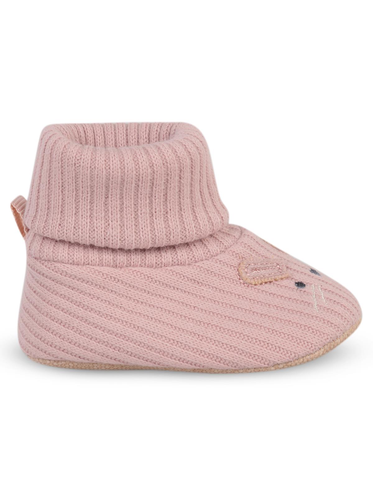 5197 Civil Baby Tavşanlı 18-21 Numara Patik - Pudra