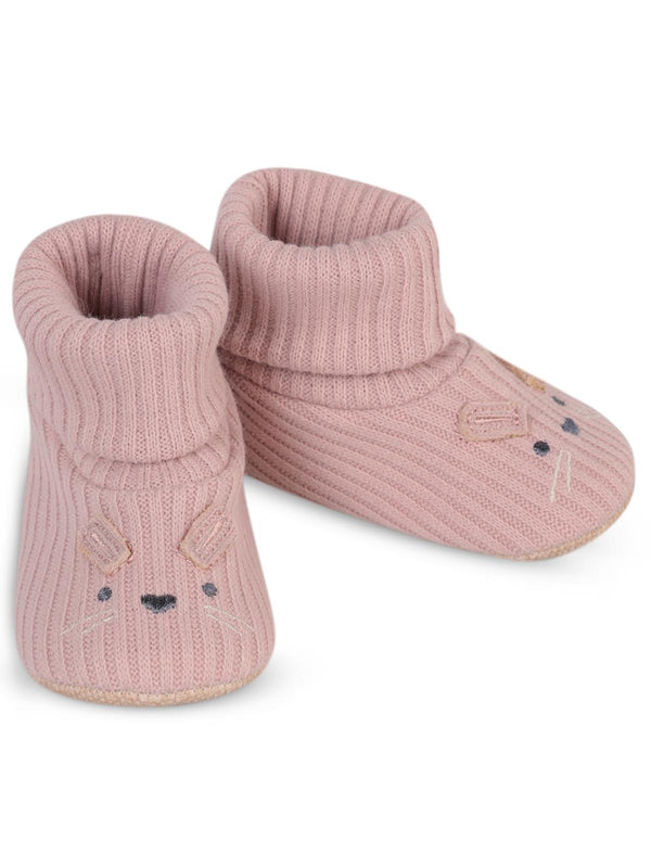 5197 Civil Baby Tavşanlı 18-21 Numara Patik - Pudra