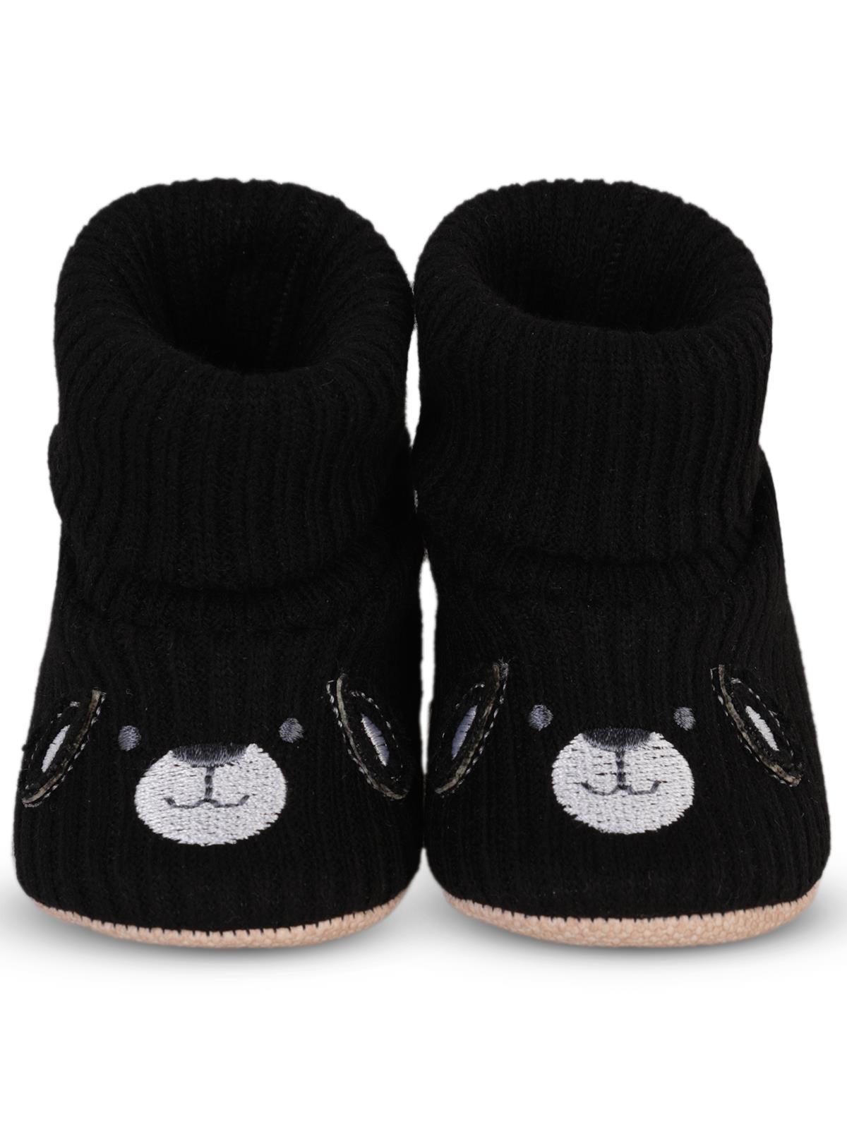 5196 Civil Baby Köpekli  18-21 Numara Patik - Siyah