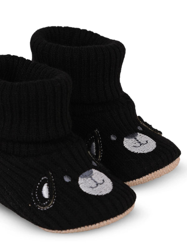 5196 Civil Baby Köpekli  18-21 Numara Patik - Siyah