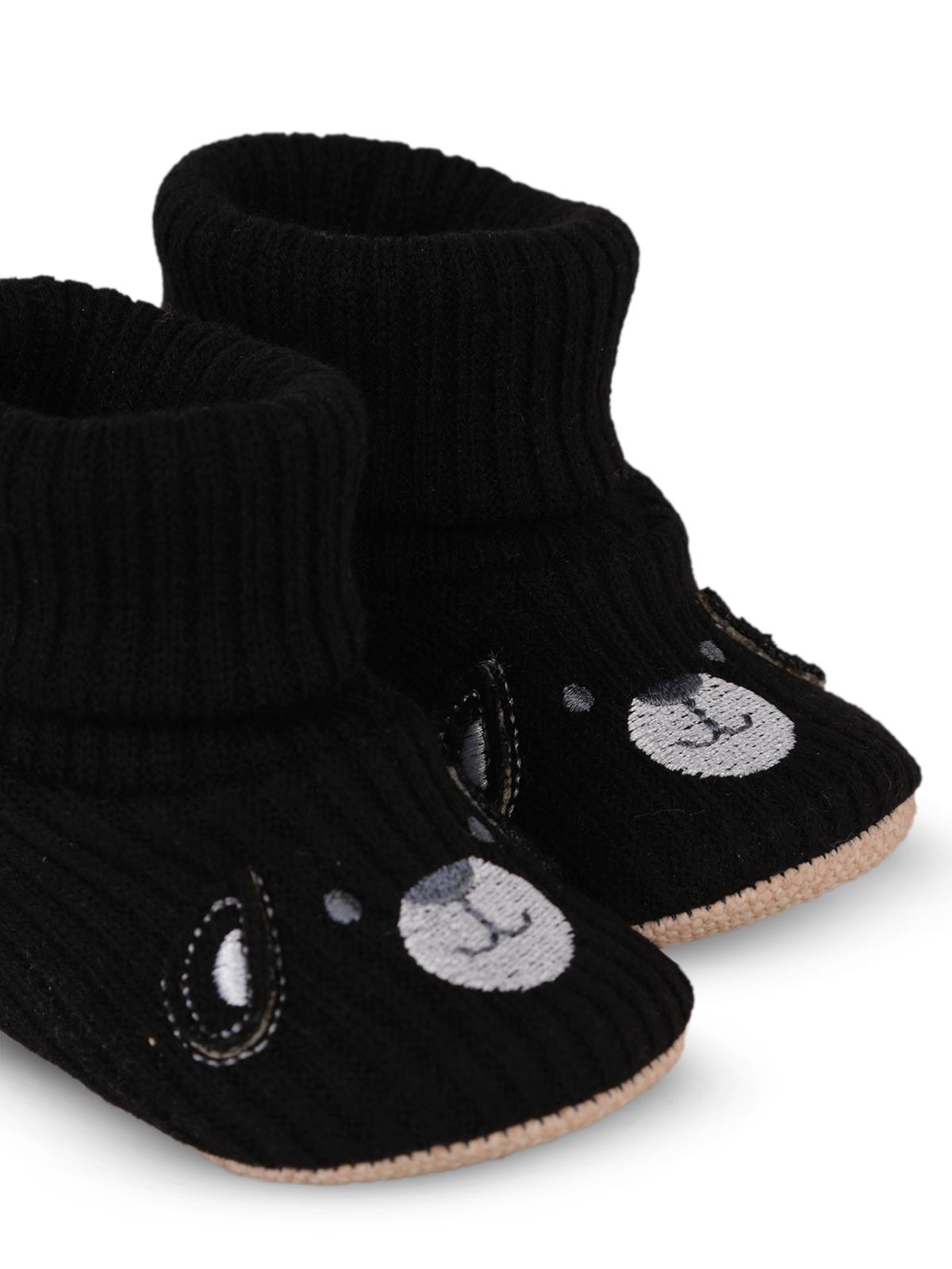 5196 Civil Baby Köpekli  18-21 Numara Patik - Siyah