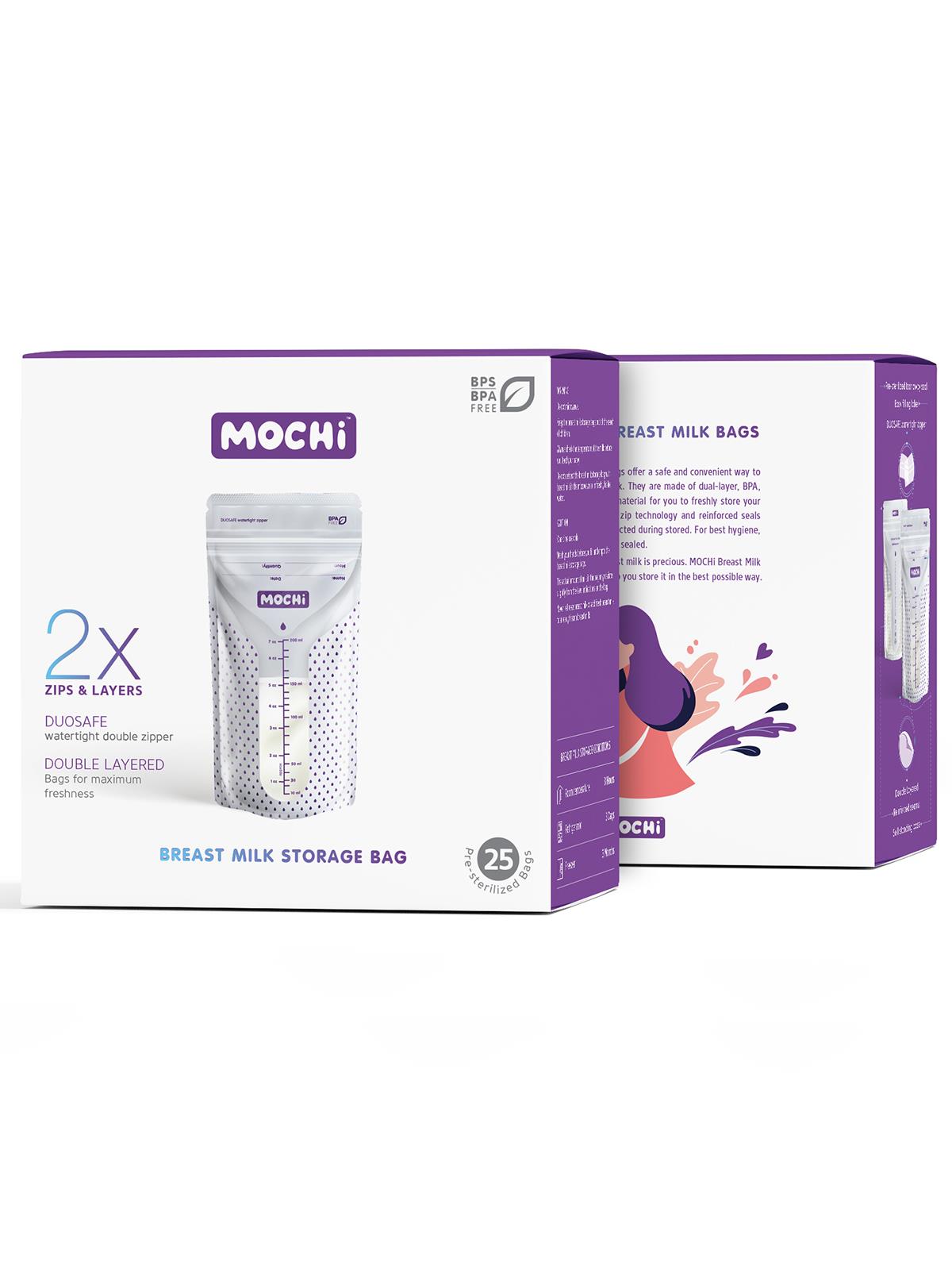 Mochi Anne Sütü Poşeti 200 ml 25 Adet