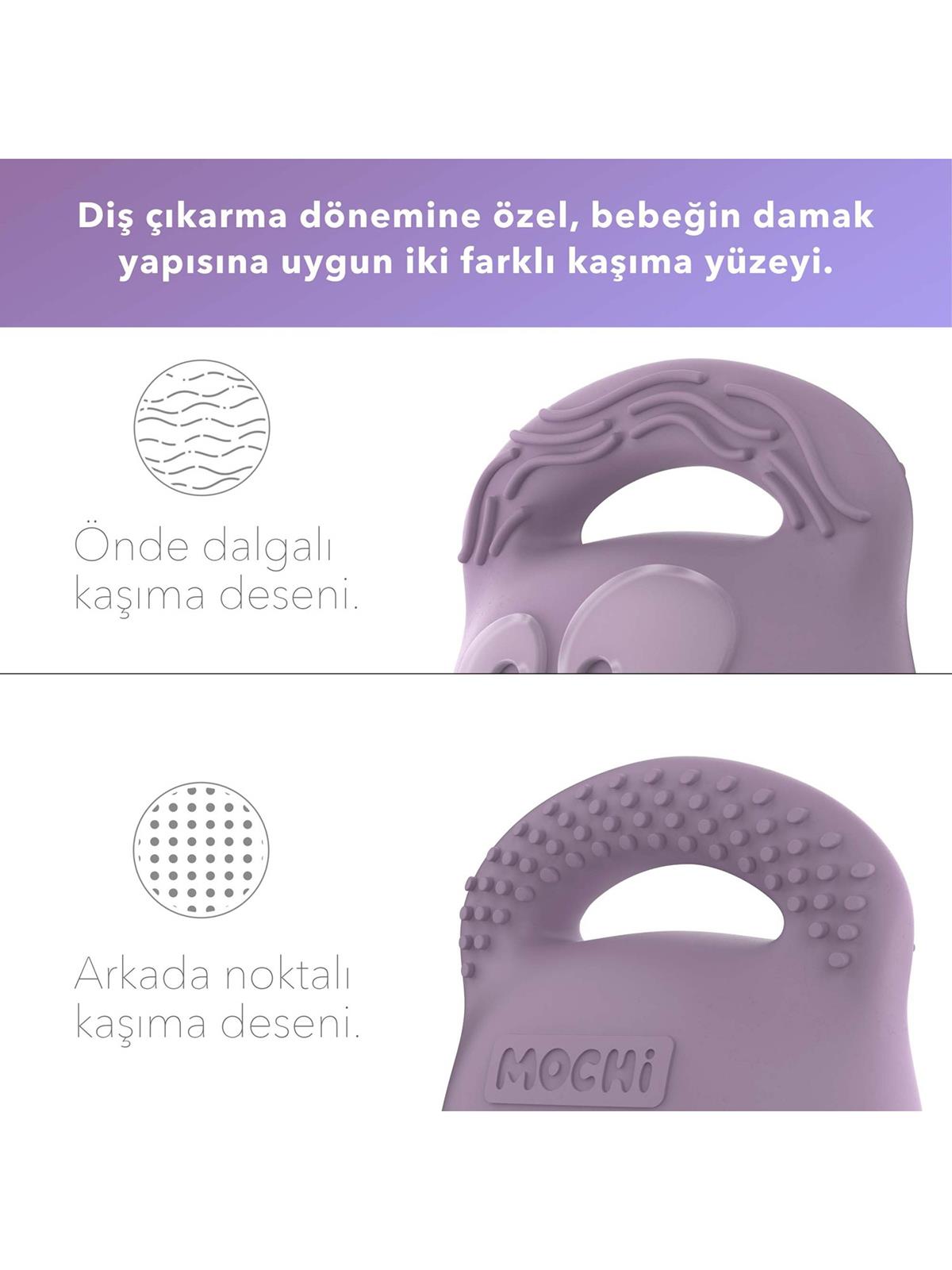 Mochi Diş Kaşıyıcı - Gri