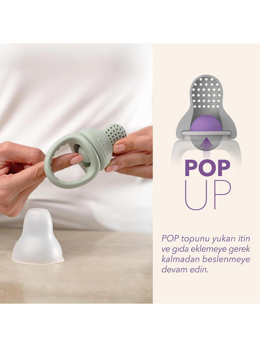 Mochi Pop-Up Gıda Emziği - Mavi