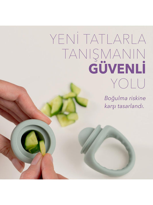 Mochi Pop-Up Gıda Emziği - Mavi