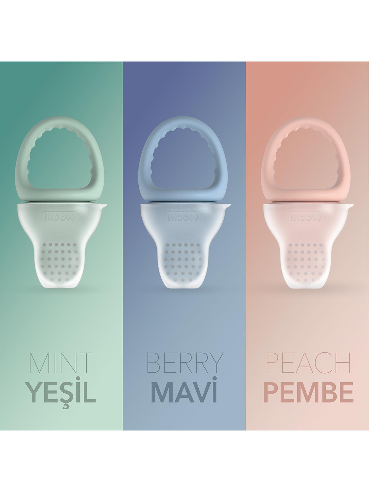 Mochi Pop-Up Gıda Emziği - Mavi