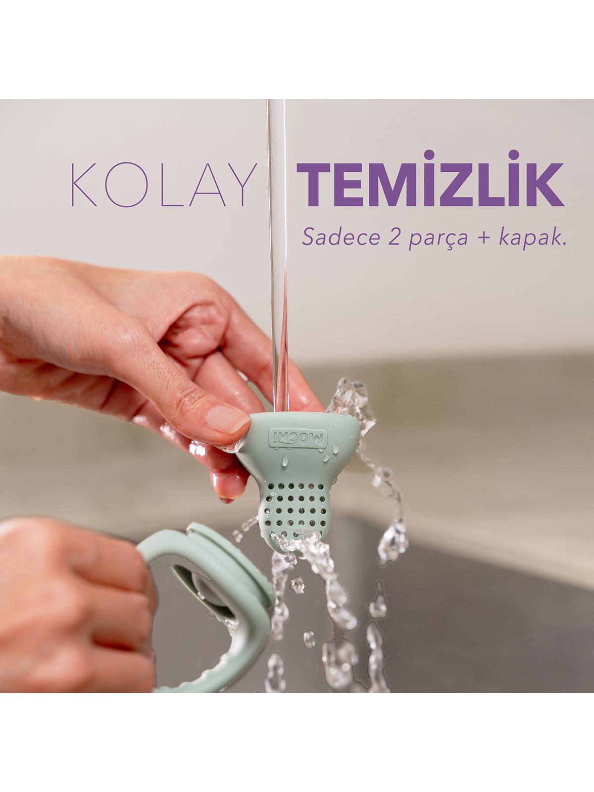Mochi Pop-Up Gıda Emziği - Mavi