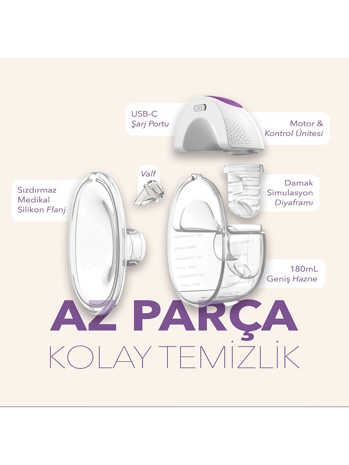 Mochi Giyilebilir Göğüs Pompası