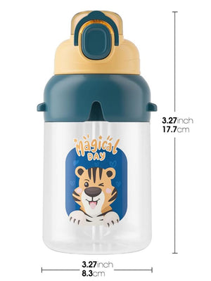 Vagonlife Policarbon Pipetli Matara Suluk 650 ml  - Sarı