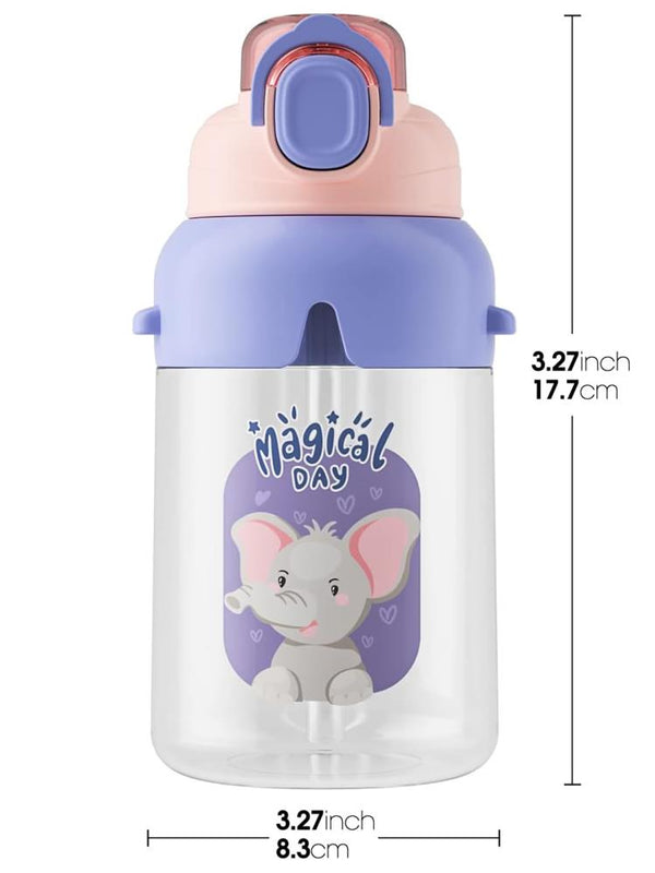 Vagonlife Policarbon Pipetli Matara Suluk 650 ml  - Pembe