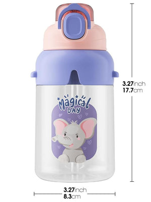 Vagonlife Policarbon Pipetli Matara Suluk 650 ml  - Pembe
