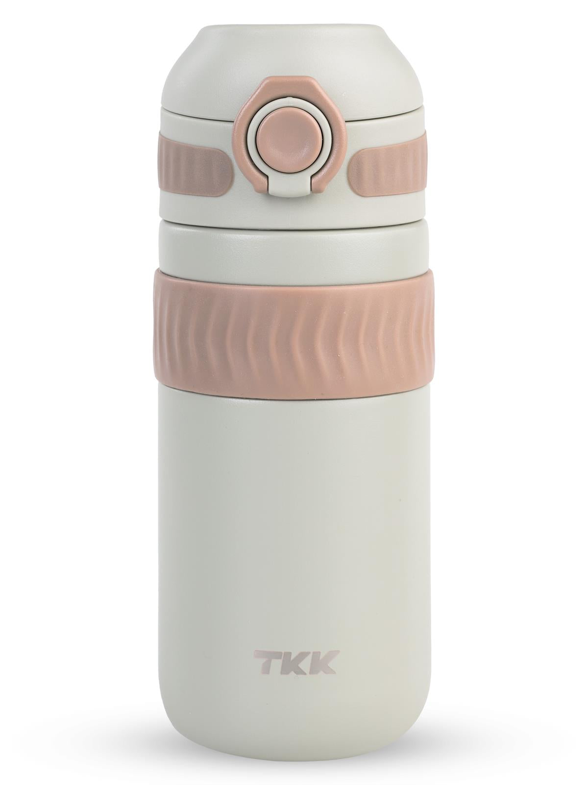 Vagonlife TKK Rahat İçim Çift Yalıtımlı Paslanmaz Çelik Termos Matara 450 ml - Yeşil