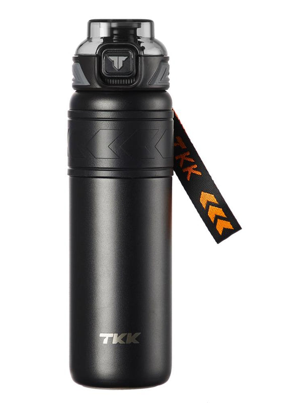 Vagonlife TKK Pipetli Çelik Termos 900 ml - Siyah