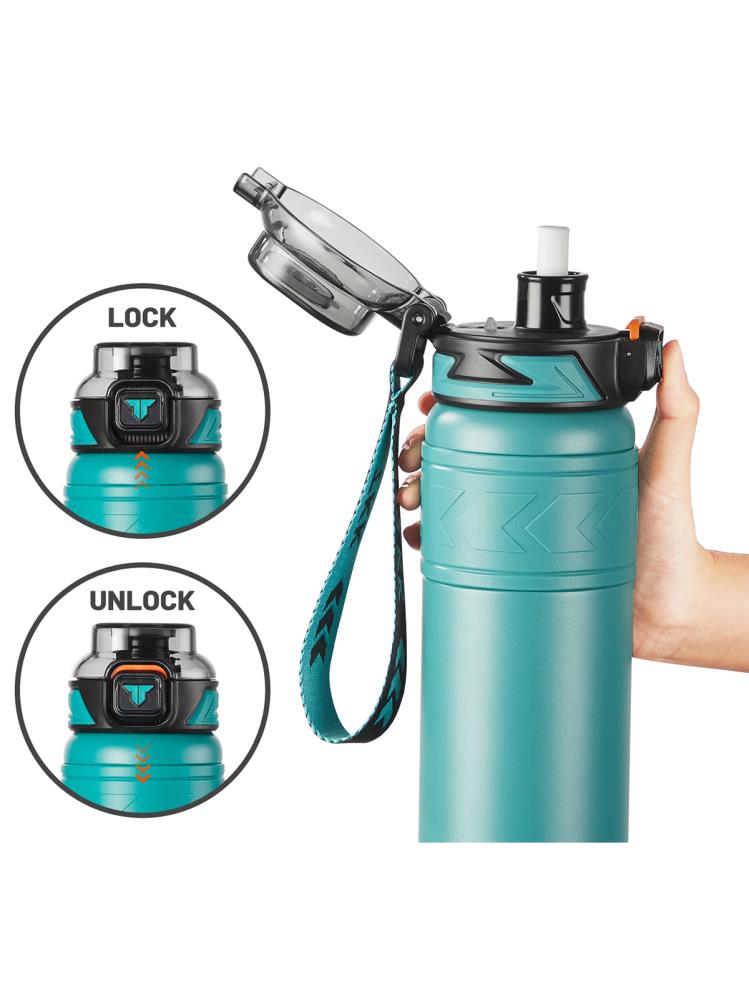 Vagonlife TKK Pipetli Çelik Termos 900 ml - Mavi