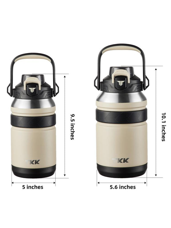 Vagonlife TKK Çelik Termos 1500 ml  - Beyaz