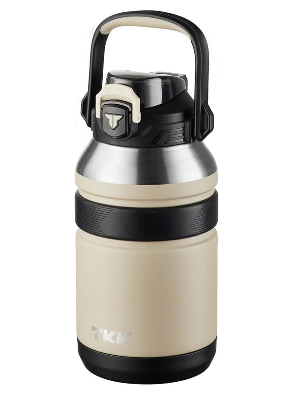 Vagonlife TKK Çelik Termos 1500 ml  - Beyaz