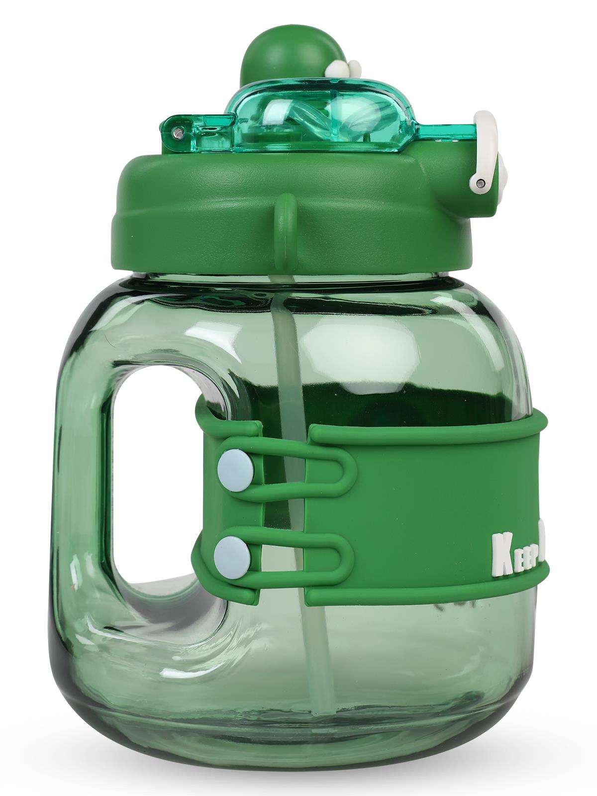 Vagonlife Policarbon Pipetli Matara 1000 ml  - Yeşil