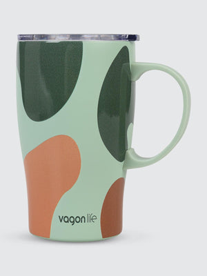 Vagonlife Çelik Termos Matara 480 ml - Yeşil