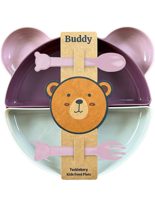 Tucklebery Buddy Mama Tabağı Seti 7'li - Pembe