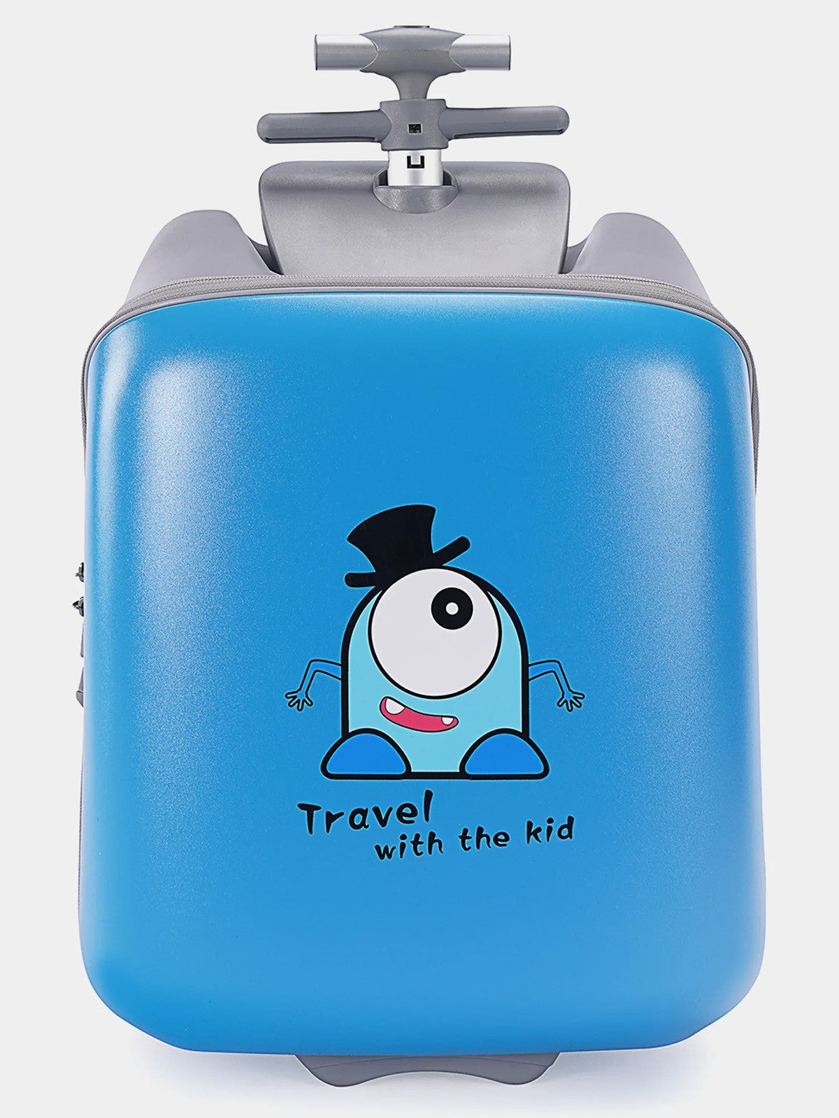 Tucklebery Oturaklı Gezgin Çocuk Valizi - Mavi