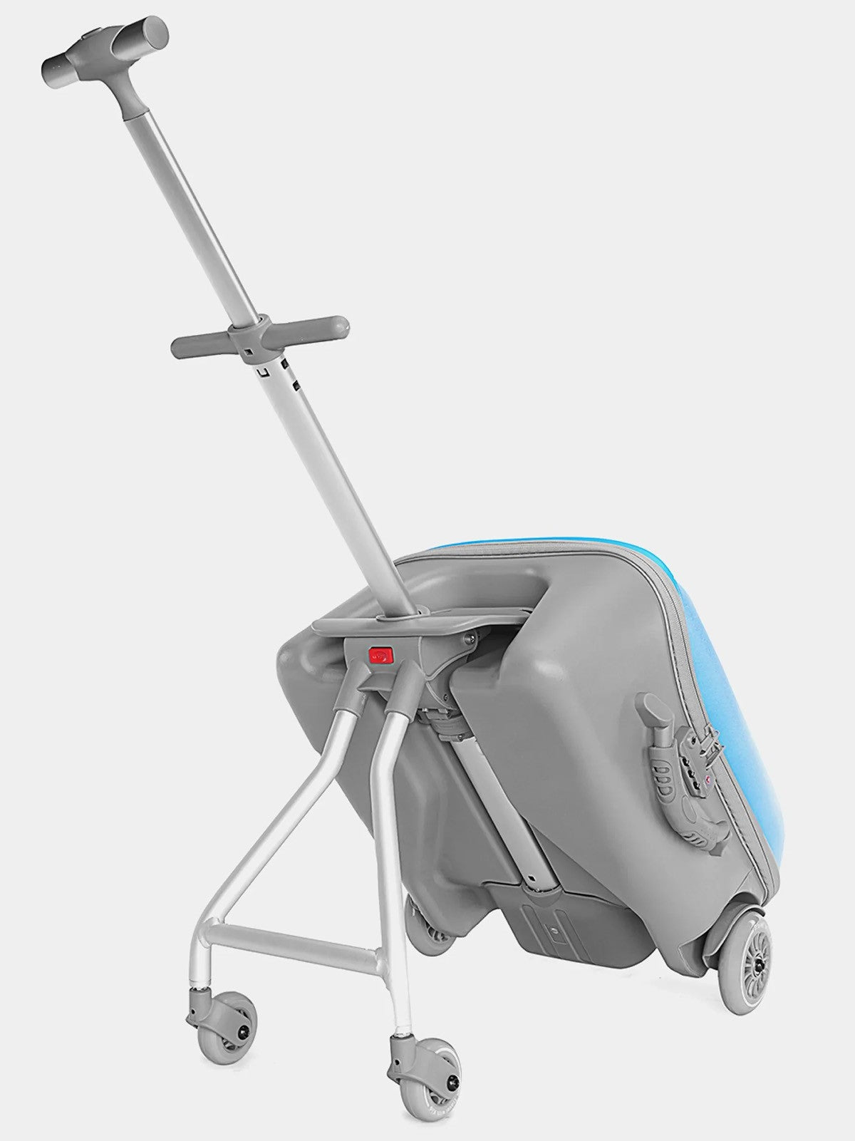 Tucklebery Oturaklı Gezgin Çocuk Valizi - Mavi