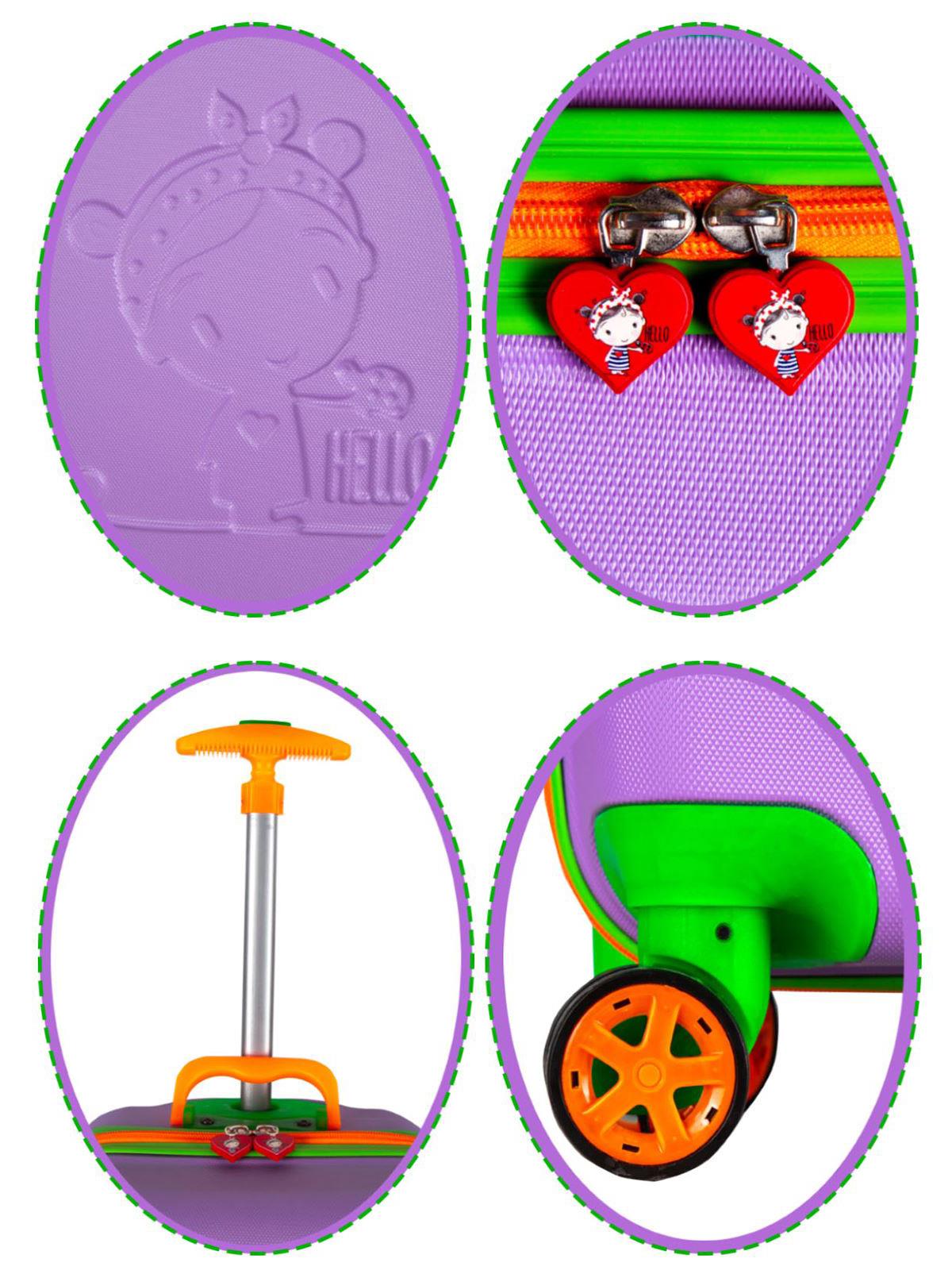 Tucklebery Gezgin Çocuk Valiz - Lila