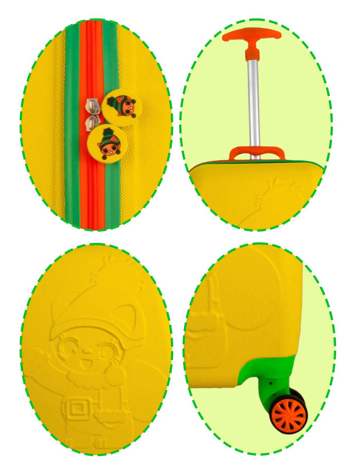 Tucklebery Gezgin Çocuk Valiz - Sarı