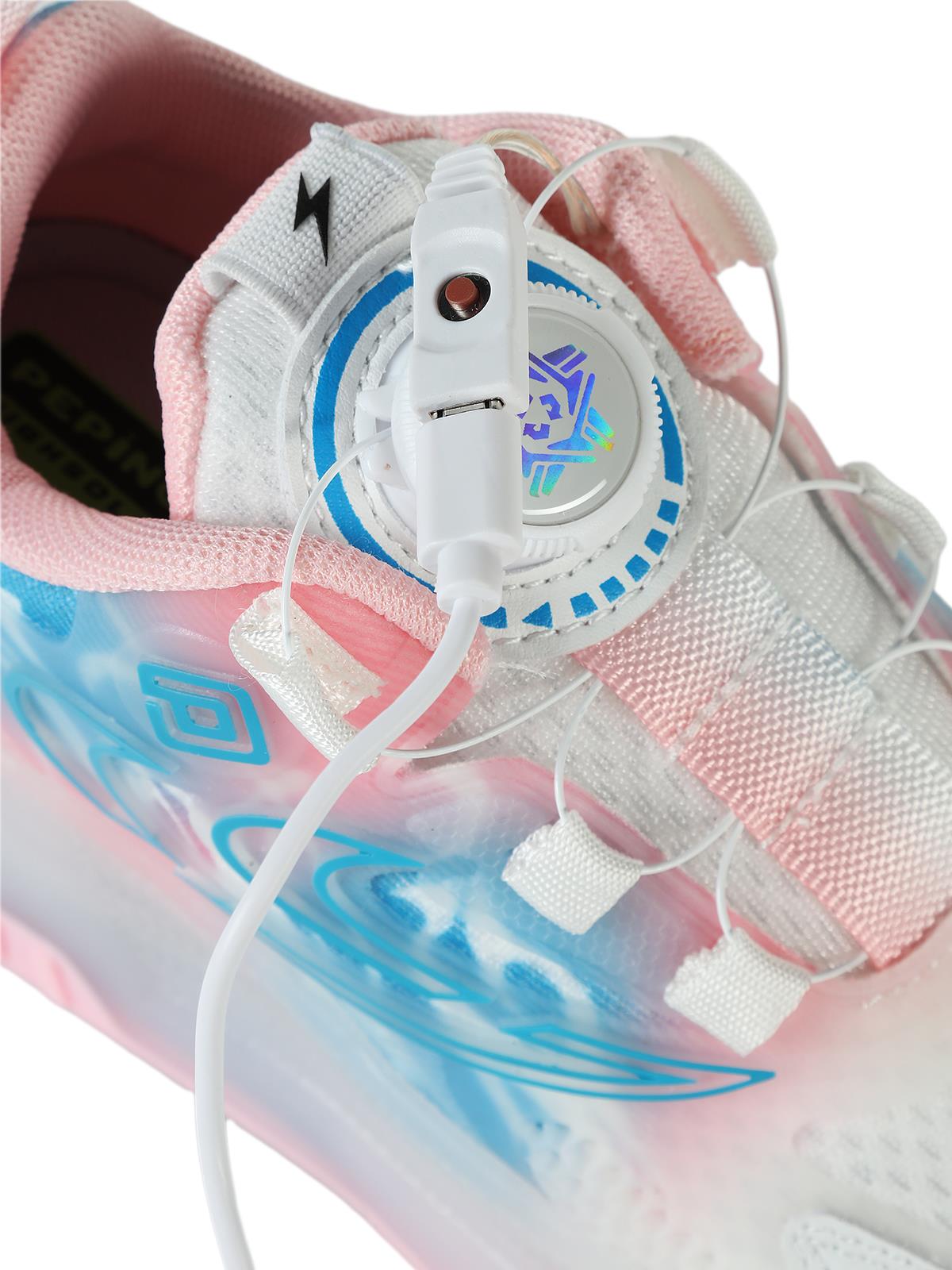 Civil Sport 29-35 Numara Işıklı / Paten Spor Ayakkabı - Pembe