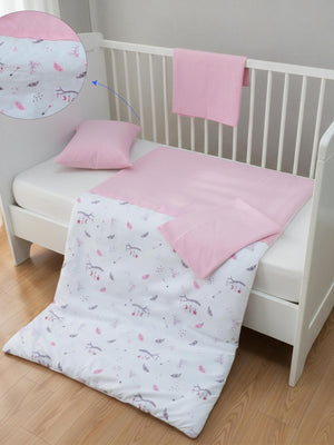 Yuar Baby Bebek Nevresim Seti - Pembe