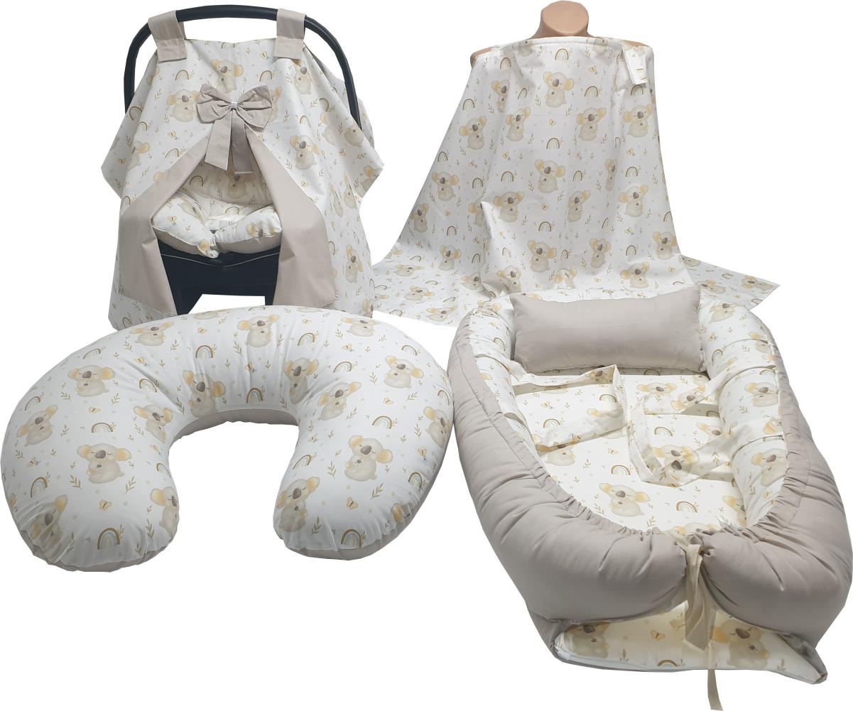 Yuar Baby 5 li Babynest Seti - Bej